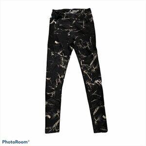 Better Sport Performance Marble Design Leggings Size Small